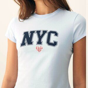 NWT 🌸4/$20🌸 NYC Graphic PJ Top